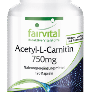 Acetyl-L-Carnitin 750mg (fairvital)