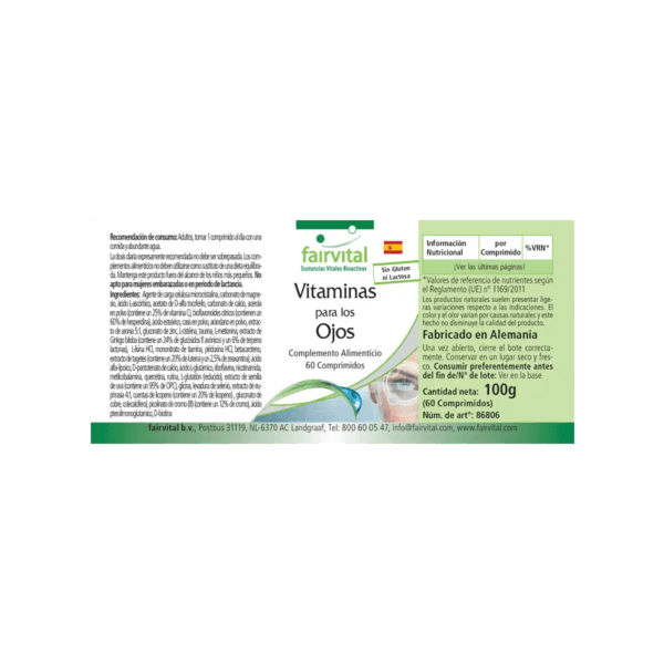 Augenvitamine (fairvital) spanisch