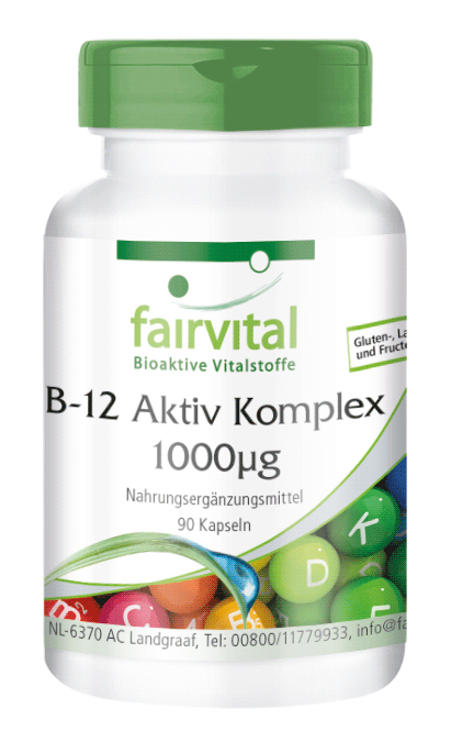 B-12 Aktiv-Komplex 1000µg (fairvital)