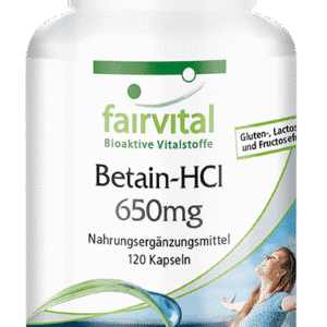 Betain HCL 650mg (fairvital)