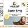 Biotin 5mg (Warnke) - deutsch