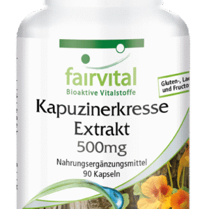 Kapuzinerkresse Extrakt 500mg (fairvital)