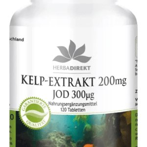 Kelp-Extrakt 200mg mit 300µg Jod (Warnke)