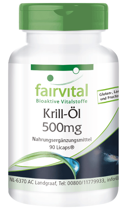 Krill-Öl 500mg (fairvital)