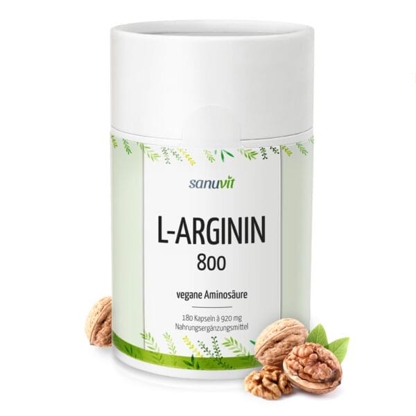 L-Arginin 800mg Kapseln (sanuvit)