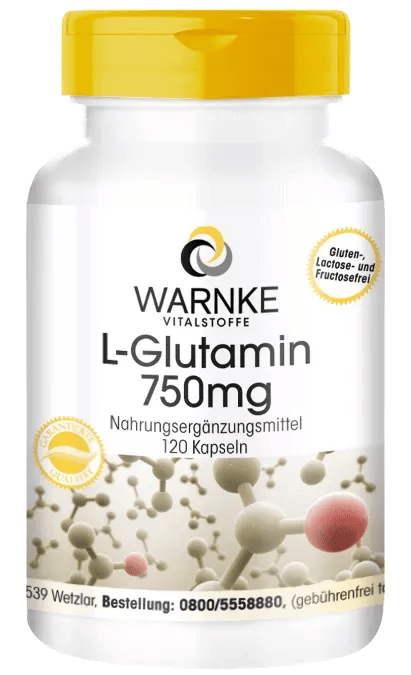 L-Glutamin 750mg (Warnke)