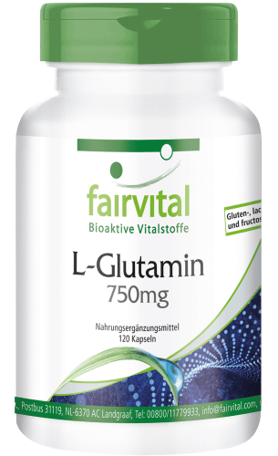 L-Glutamin 750mg (fairvital)