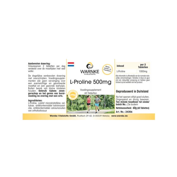L-Prolin 500mg (Warnke)_niederländisch