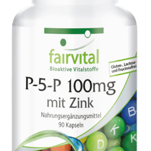 P-5-P 100mg mit Zink - aktives Vitamin B6 (fairvital)