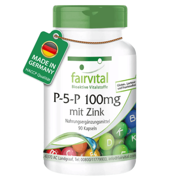 P-5-P 100mg mit Zink - aktives Vitamin B6 (fairvital)
