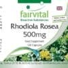 Rhodiola Rosea 500mg (fairvital) englisch