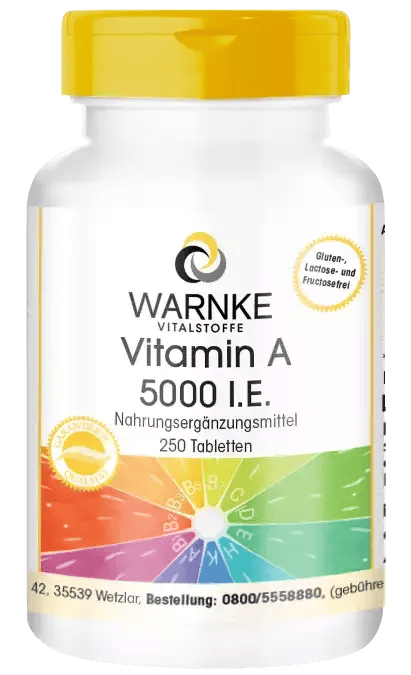 Vitamin A 5000 I.E. (Warnke)