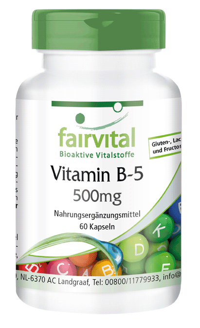 Vitamin B-5 500mg (fairvital)