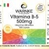 Vitamin B5 500mg (Warnke) - italienisch