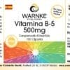 Vitamin B5 500mg (Warnke) - spanisch