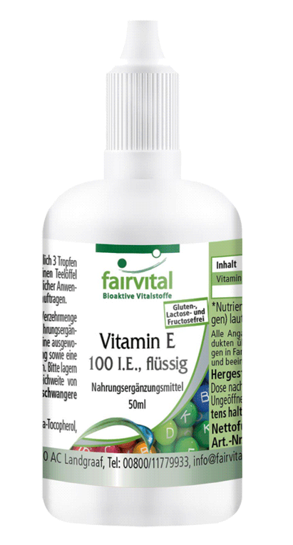 Vitamin E-Öl flüssig (fairvital)