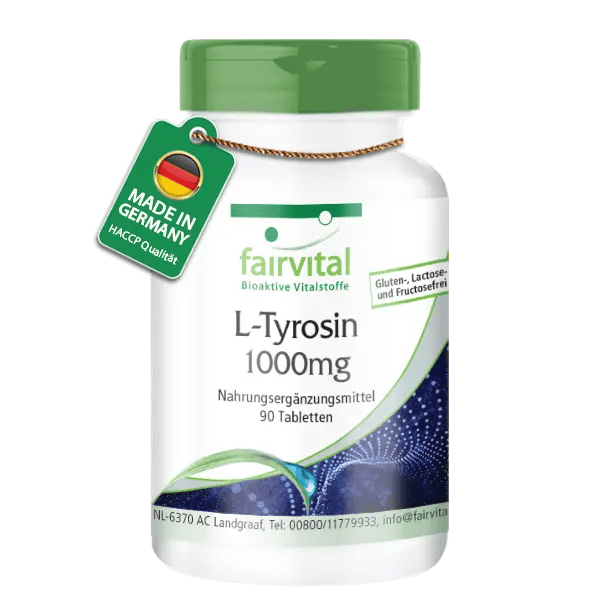 L-Tyrosin 1000mg (fairvital)